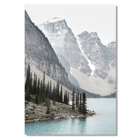 Riverside Mountain Canvas Art - Image 5