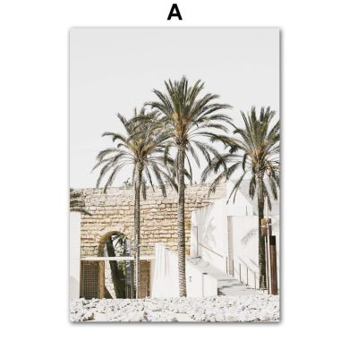 African Zen Luxury Resort Canvas Art - Image 5