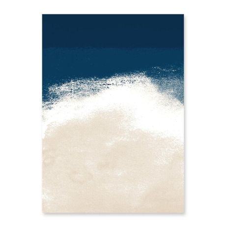 Abstract Beach Scene Canvas Art - Image 7