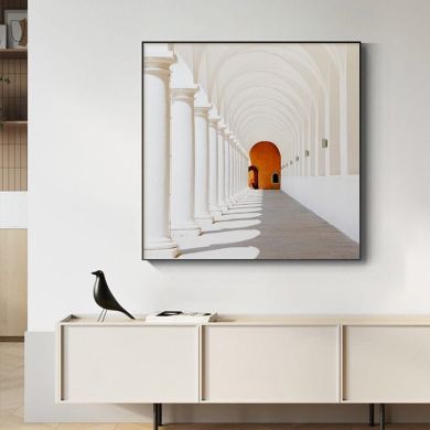 Modern Architectural Canvas Art - Image 7