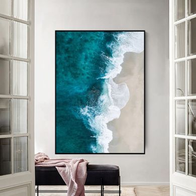 Seascape Waves Canvas Art - Image 4