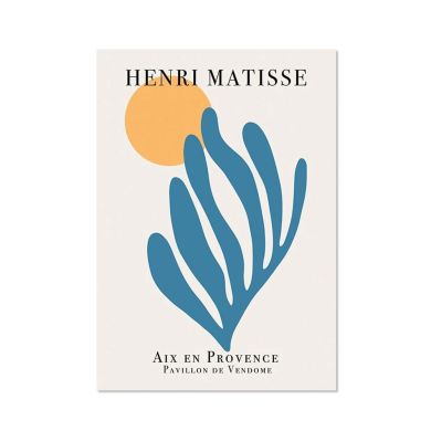 Matisse Abstract Painting Gallery Wall Canvas Art - Image 8