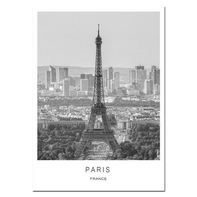 World Famous Landscape Black And White Canvas Art - Image 4