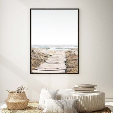 Coastal Pathway Canvas Art - Image 2