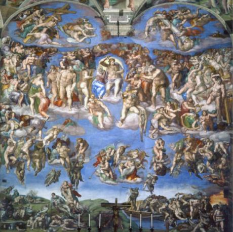 The Last Judgment Painting Canvas Art - Image 1