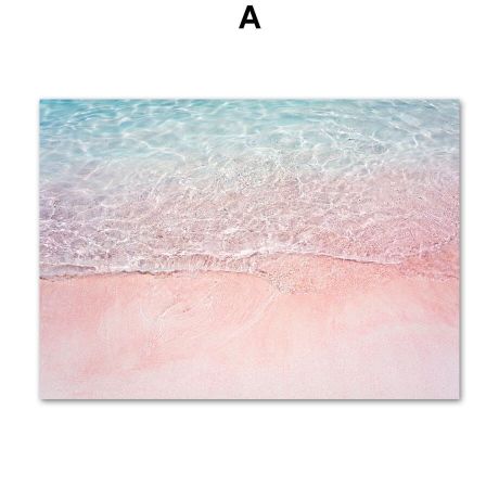 Beach Girl Summer Vibe Gallery Wall Canvas Art - Image 5