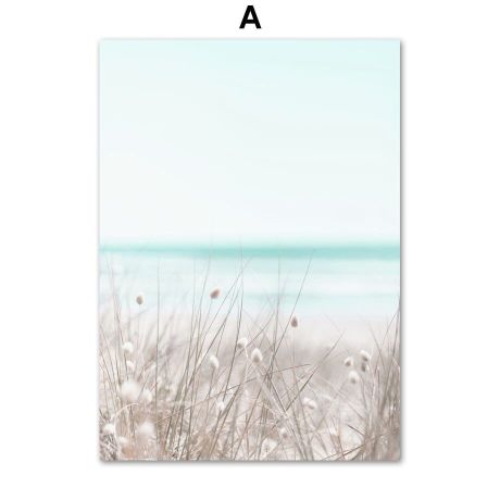 Caribbean Beach Resort Gallery Wall Canvas Art - Image 5