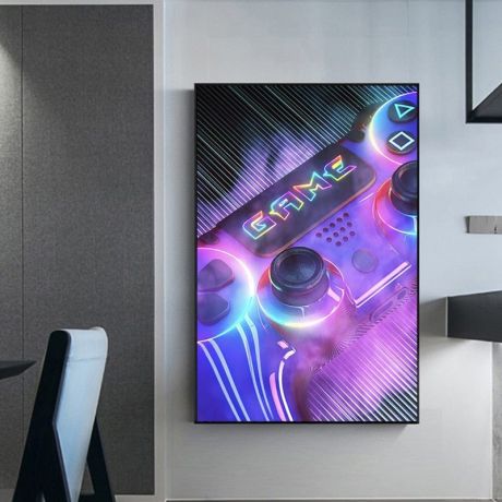 Cyberpunk Gaming Console Art - Image 3