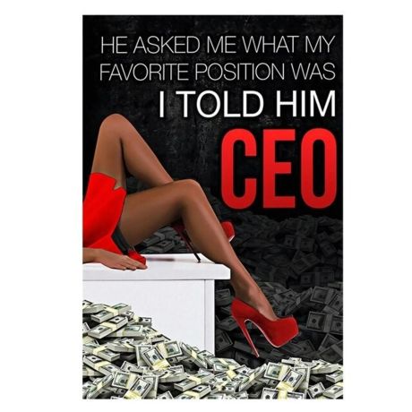 CEO Motivational Quote Canvas Art - Image 1