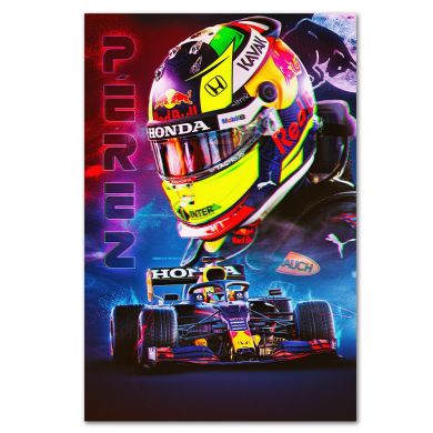 Formula 1 Racers Portrait Canvas Art - Image 6