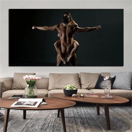 Nude Lover Dancer Canvas Art - Image 2