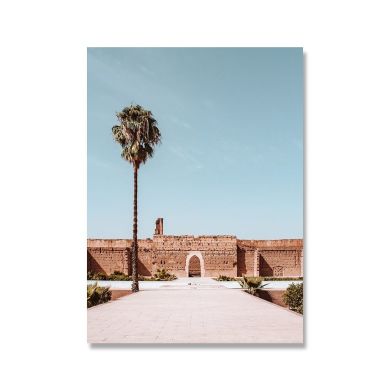 Marrakesh Architecture Canvas Art - Image 4