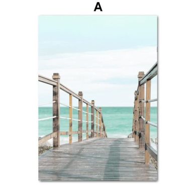 Summer Beach Sunset Gateway Gallery Wall Canvas Art - Image 6
