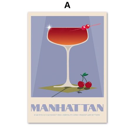 Mojito Wine Cocktail Spirits Whiskey Canvas Art - Image 5