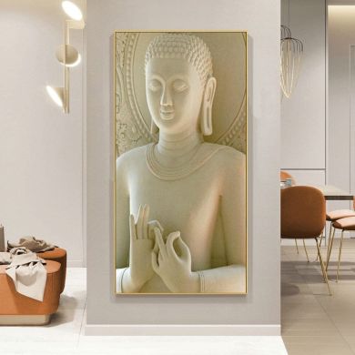 Zen Buddha Canvas Art - Image 2