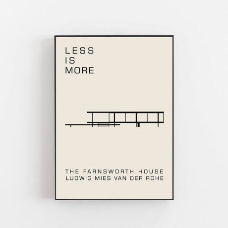 Bauhaus Minimalist Architectural Canvas Art - Image 4