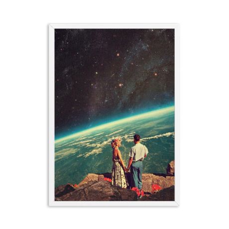 Night Sky Galaxy Gallery Wall Canvas Art - Image 7