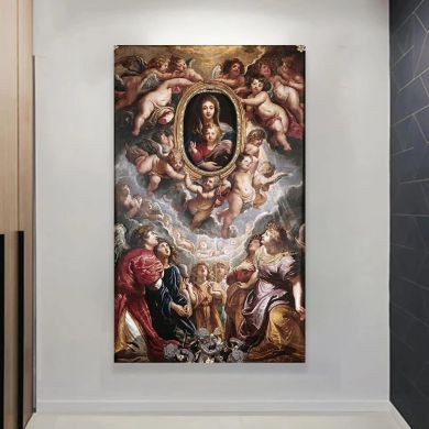 The Madonna Della Vallicella Canvas Art - Image 5