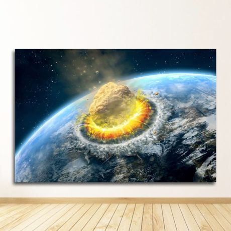 Galaxy Stars Asteroids Canvas Art - Image 14