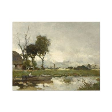 Vintage Countryside Landscape Canvas Art - Image 19