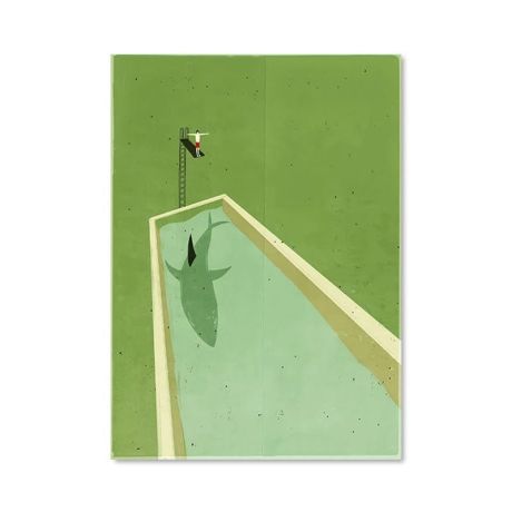 Swim With The Sharks Canvas Art - Image 5