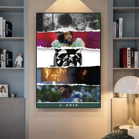 Rap Music Star Canvas Art - Image 2