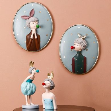 Nordic Lady Wall Decoration