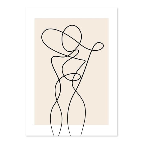 Neutral Beige Gallery Wall Canvas Art - Image 7