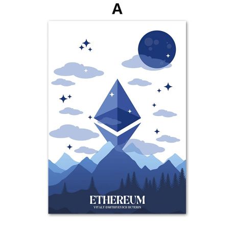 Cryptocurrency Collection Canvas Art - Image 5
