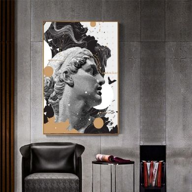 Renaissance David Sculpture Canvas Art - Image 3