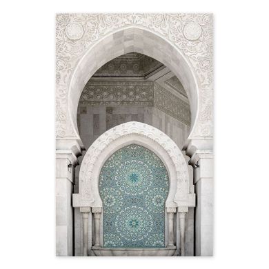 Moroccan Ancient Architecture Gallery Wall Canvas Art - Image 5