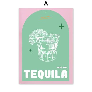 Tequila Tropicana Ibiza Drink Canvas Art - Image 5