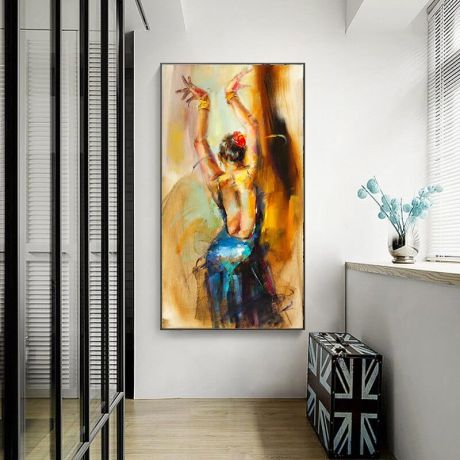 The Dancer Canvas Art - Image 3