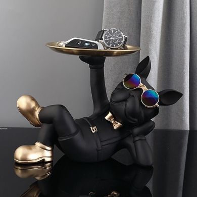 Freestyle Bulldog Sculpture