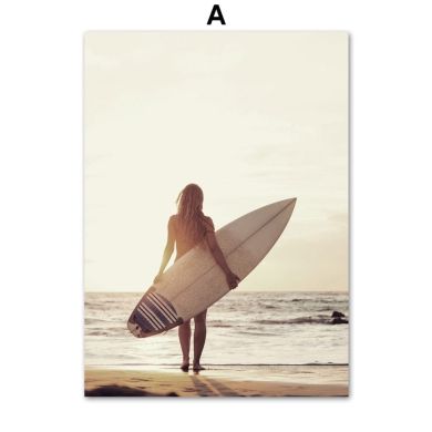Sea Coconut Island Gallery Wall Canvas Art - Image 5