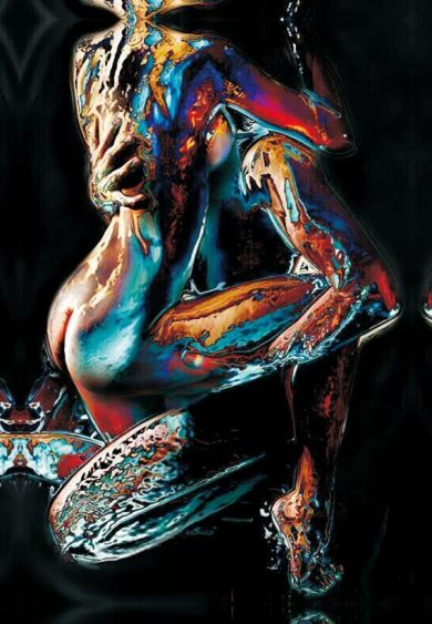 Woman On Top Canvas Art - Image 1