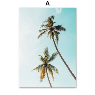 Remote Island Summer Vacation Gallery Wall Canvas Art - Image 5