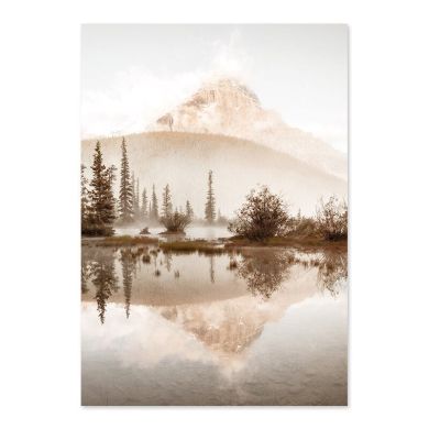 Morning Mist Nature Landscape Gallery Wall Canvas Art - Image 7