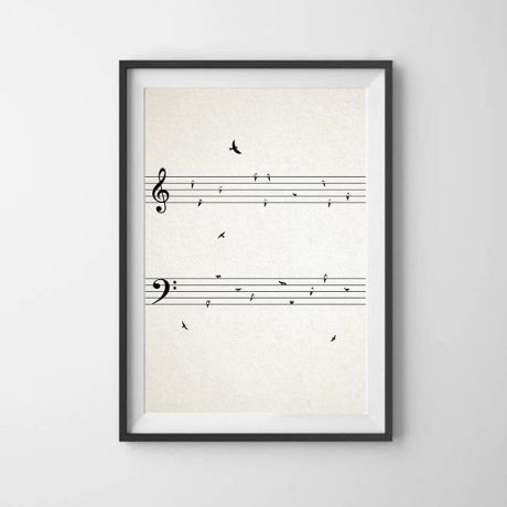 Musical Notation Sheet Canvas Art - Image 2