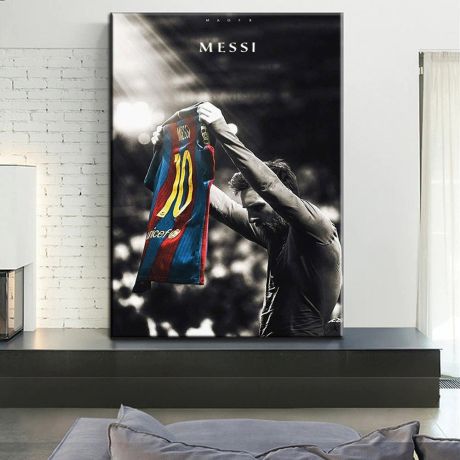 Lionel Messi Poster Canvas Art - Image 2