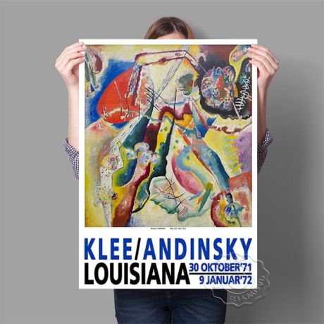 Wassily Kandinsky Vintage Exhibition Poster Canvas Art - Image 11