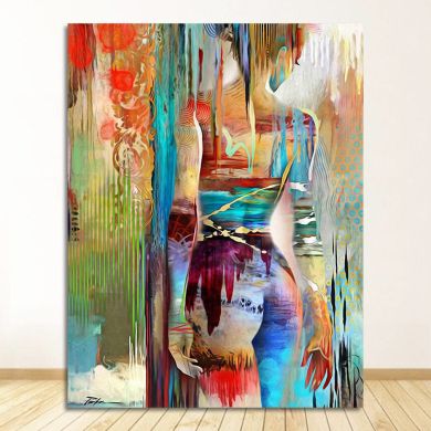 Abstract Exotic Nude Woman - Image 8