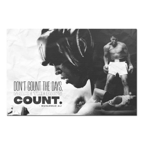 Don't Count The Days Canvas Art - Image 1
