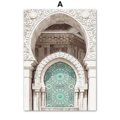 Eurasian Resort Architecture Canvas Art - Image 5