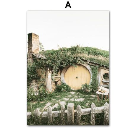 The Hobbit Residence Gallery Wall Canvas Art - Image 5