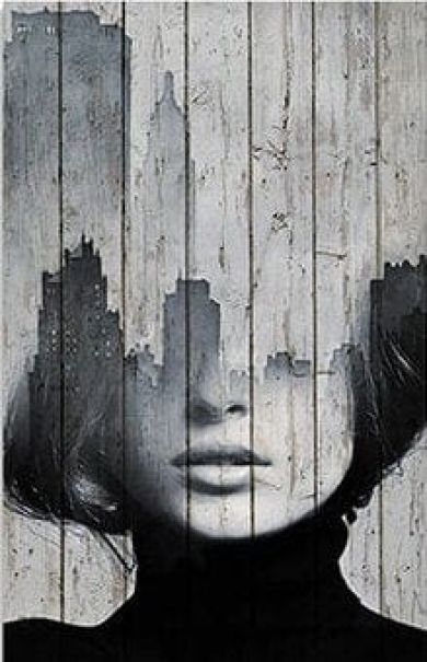 Fading Figure Canvas Art - Image 8