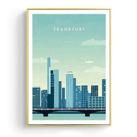 World's Notable Cities Gallery Wall Canvas Art - Image 5