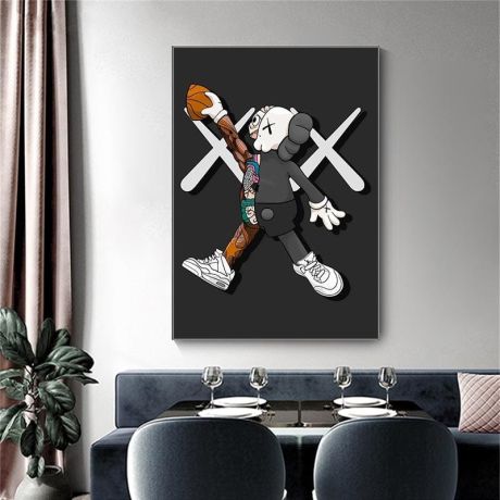Slam Dunk Kaws Canvas Art - Image 2