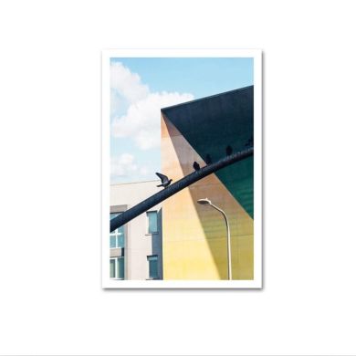 Minimalist Buildings Canvas Art - Image 10