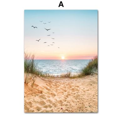 Sunset Romance Gallery Wall Canvas Art - Image 5